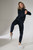 navy blue - Tracksuit trousers model 151805 Figl U704-151805