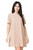 beige - Cocktail dress model 93571 Tessita U704-93571