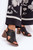 black - Heel sandals model 211365 Step in style U704-211365