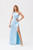 blue - Long dress model 192547 Roco Fashion U704-192547