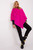 pink - Poncho model 190863 AT U704-190863