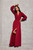 red - Long dress model 186671 Roco Fashion U704-186671
