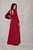 red - Long dress model 186671 Roco Fashion U704-186671
