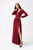 red - Long dress model 186671 Roco Fashion U704-186671