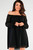 black - Daydress model 166806 awama U704-166806
