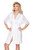 white - Bathrobe model 141902 Irall U704-141902