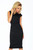 black - Cocktail dress model 76350 Numoco U704-76350