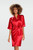 red - Bathrobe model 178902 DKaren U704-178902