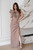 brown - Long dress model 197546 Bicotone U704-197546