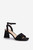 black - Heel sandals model 196318 Step in style U704-196318