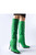 green - stiletto heeled boots model 204587 Solea U704-204587