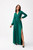 green - Long dress model 188242 Roco Fashion U704-188242
