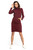 red - Daydress model 161811 Tessita U704-161811