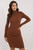 brown - Turtleneck model 201408 Rue Paris U704-201408