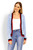 blue - Cardigan model 114489 PeeKaBoo U704-114489