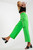 green - Women trousers model 168263 Fancy U704-168263