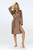 brown - Bathrobe model 193647 DKaren U704-193647