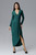 green - Long dress model 126214 Figl U704-126214