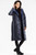 navy blue - Coat model 200546 awama U704-200546