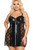 black - Sexy Dress model 206930 SoftLine Collection U704-206930
