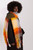 orange - Shawl model 190541 AT U704-190541