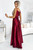 red - Long dress model 192467 Numoco U704-192467