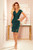 green - Evening dress model 152000 Numoco U704-152000