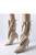 beige - stiletto heeled boots model 204479 Solea U704-204479