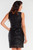 black - Evening dress model 174307 awama U704-174307