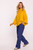 yellow - Turtleneck model 200914 Moe U704-200914