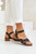 black - Heel sandals model 210705 Step in style U704-210705