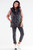 black - Gilet model 173885 awama U704-173885