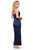 navy blue - Evening dress model 173133 Makover U704-173133