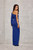 navy blue - Long dress model 188268 Roco Fashion U704-188268