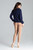 navy blue - Blouse model 130963 Lenitif U704-130963