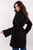 black - Coat model 210664 Och Bella U704-210664