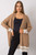 brown - Cardigan model 159722 Och Bella U704-159722