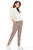 brown - Women trousers model 148986 awama U704-148986