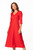 red - Daydress model 171924 Tessita U704-171924