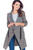 navy blue - Jacket model 148983 awama U704-148983