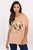 brown - Blouse model 213103 Factory Price U704-213103