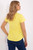 yellow - Blouse model 209825 Italy Moda U704-209825
