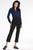 navy blue - Blouse model 195855 awama U704-195855