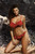 red - Swimsuit two piece model 112224 Marko U704-112224