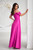 violet - Long dress model 208195 Bicotone U704-208195