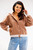beige - Sweatshirt model 187134 awama U704-187134