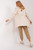 beige - Cardigan model 186808 Och Bella U704-186808