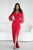 red - Long dress model 199008 Bicotone U704-199008