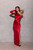 red - Long dress model 192464 Roco Fashion U704-192464