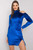 blue - Evening dress model 161085 Rue Paris U704-161085